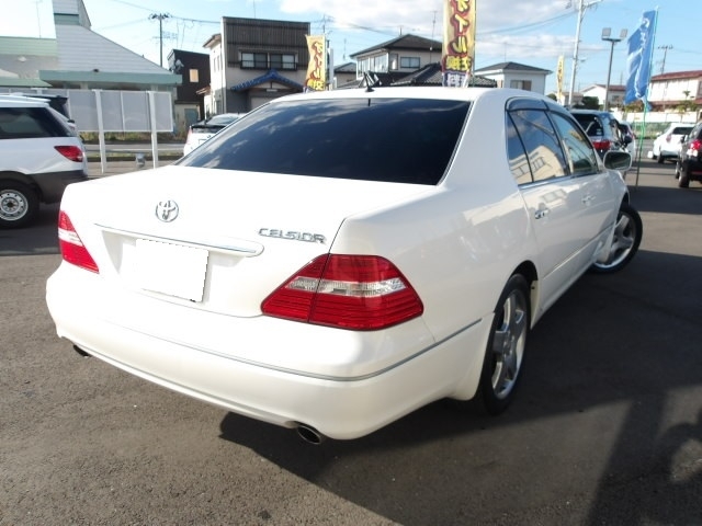 TOYOTA Celsior eR Specifications Pearl White 2005′ CFJB