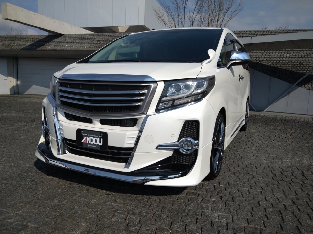 TOYOTA Alphard S C Package Pearl White 2015′ 13NLB