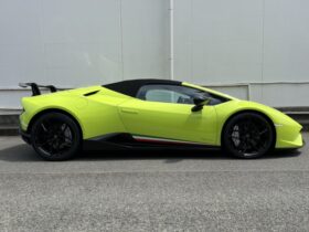 
									Lamborghini Huracan Performante Green 2018′ 1HDB3 full								