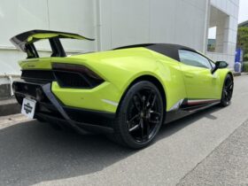 
									Lamborghini Huracan Performante Green 2018′ 1HDB3 full								