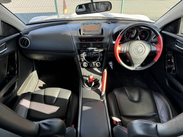 MAZDA RX-8 Type S Pearl White 2003′ 1MXZO