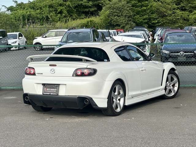 MAZDA RX-8 Type S Pearl White 2003′ 1MXZO