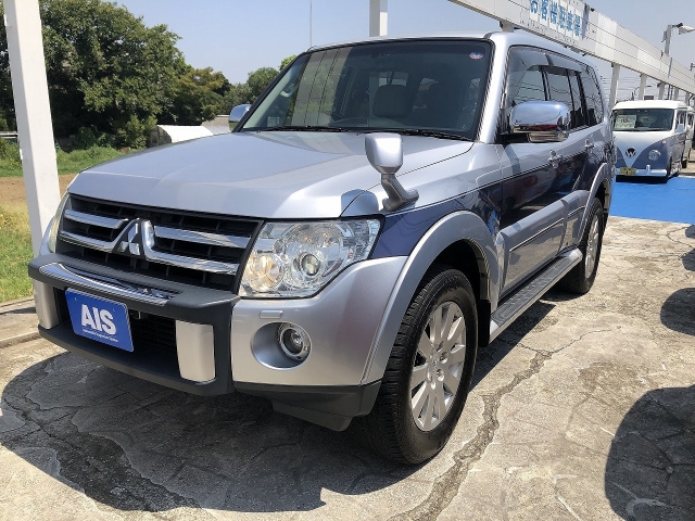 MITSUBISHI Pajero Super Exceeded Silver/Navy Blue 2006′ 1P34Y