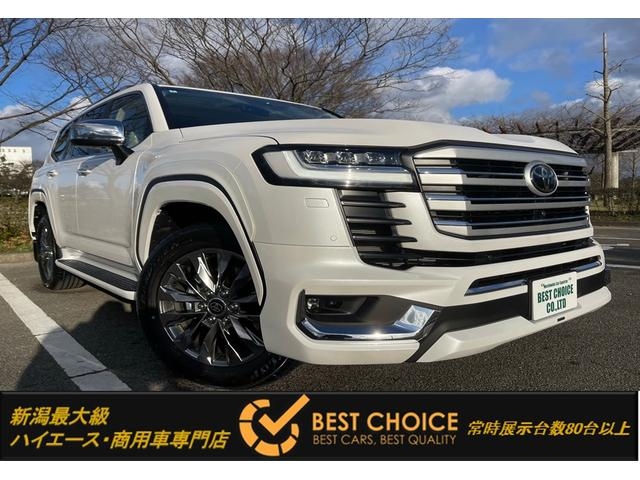TOYOTA Land Cruiser Wagon 3.5 ZX 4WD Pearl White 2024′ 1TP9O