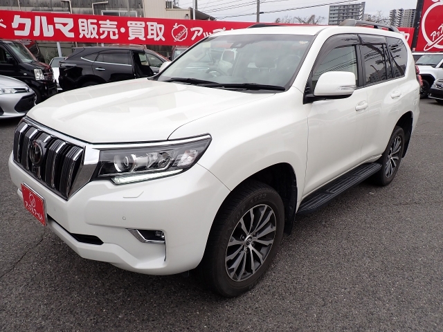TOYOTA Land Cruiser Prado TX L Package Sunroof 7 Seater Pearl White 2021′ 3LO9N