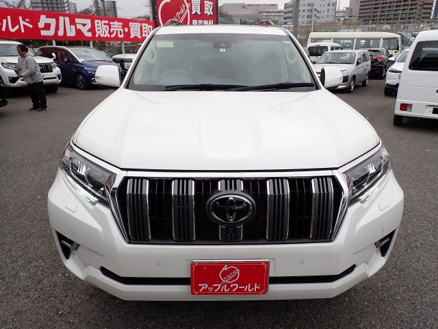 TOYOTA Land Cruiser Prado TX L Package Sunroof 7 Seater Pearl White 2021′ 3LO9N