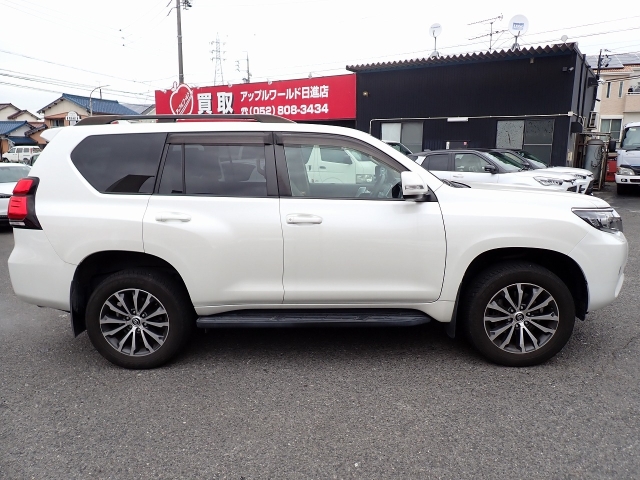 TOYOTA Land Cruiser Prado TX L Package Sunroof 7 Seater Pearl White 2021′ 3LO9N