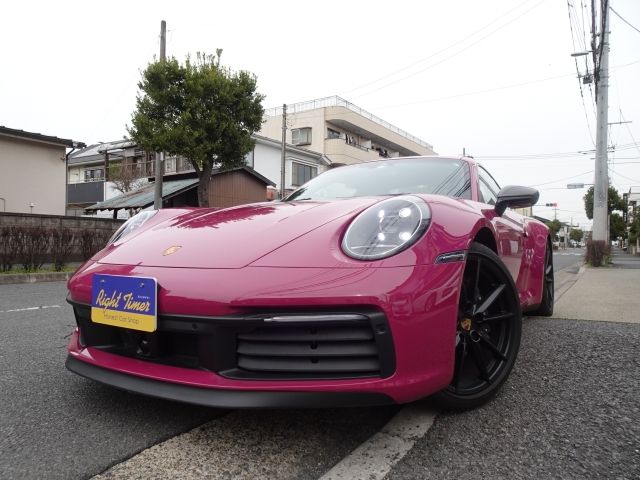 Porsche 911 Carrera T Pink 2023′ 4FOM6