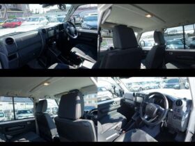 
									TOYOTA Land Cruiser Wagon AX White 2023′ 4QNIQ full								