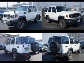 
									TOYOTA Land Cruiser Wagon AX White 2023′ 4QNIQ full								