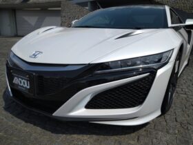 
									Honda NSX Base Grade Pearl White 2018′ 4UOQE full								