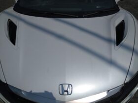 
									Honda NSX Base Grade Pearl White 2018′ 4UOQE full								