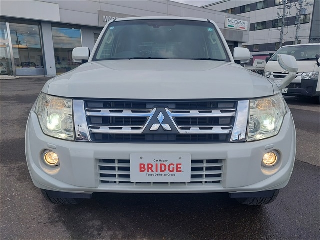 MITSUBISHI Pajero Long EXCEED Pearl White 2013′ 53LQT