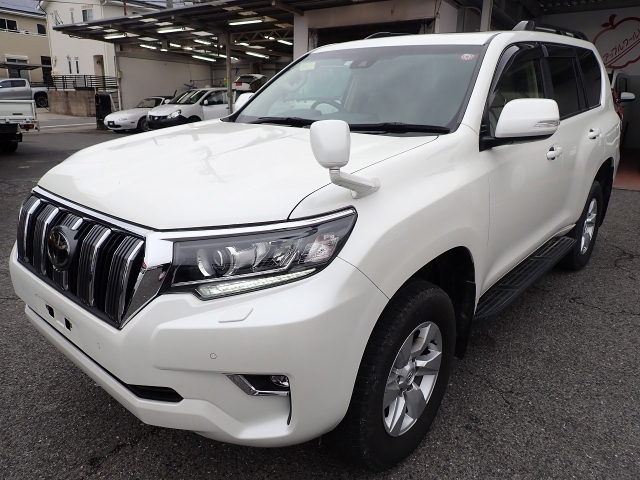 TOYOTA Land Cruiser Prado TX Sunroof 7 Seater Pearl White 2021′ 5MJUE