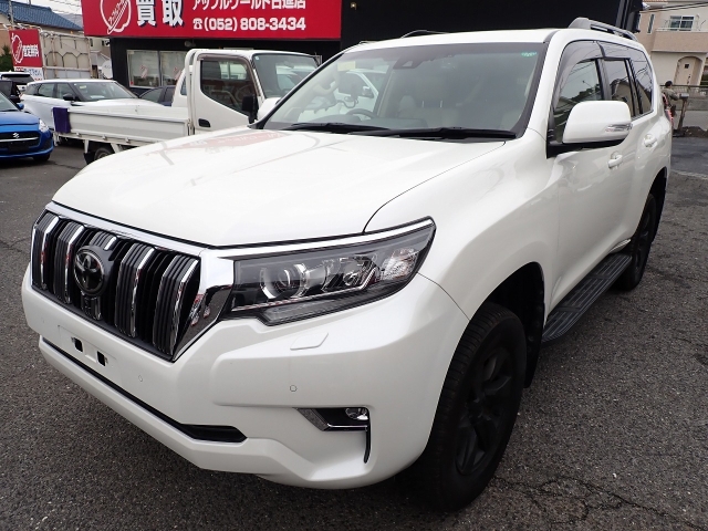 TOYOTA Land Cruiser Prado TX L Package Sunroof 7 Seater Pearl White 2021′ 5MJVB