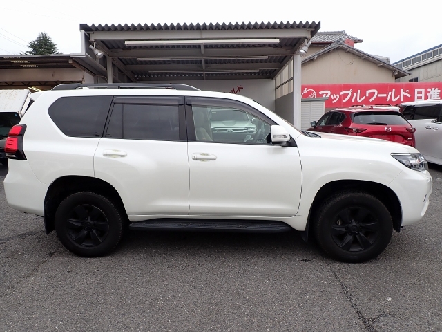 TOYOTA Land Cruiser Prado TX L Package Sunroof 7 Seater Pearl White 2021′ 5MJVB