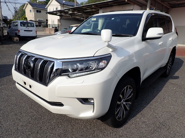 TOYOTA Land Cruiser Prado TX L Package Sunroof 7 Seater Pearl White 2020′ 6MZEN