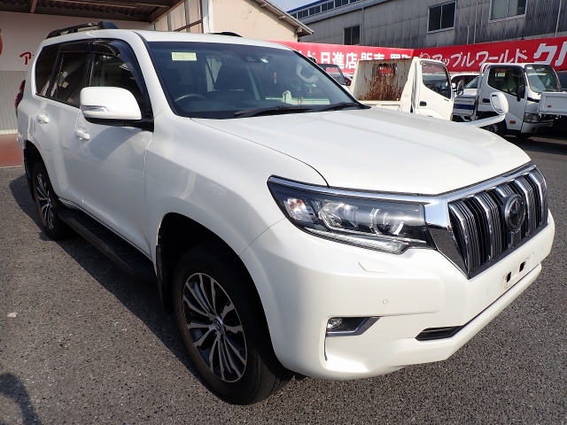 TOYOTA Land Cruiser Prado TX L Package Sunroof 7 Seater Pearl White 2020′ 6MZEN