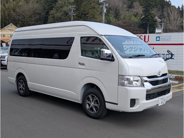 TOYOTA Hiace Wagon Grand Cabin Super Long Wide HR Pearl White 2025′ 6TEYG