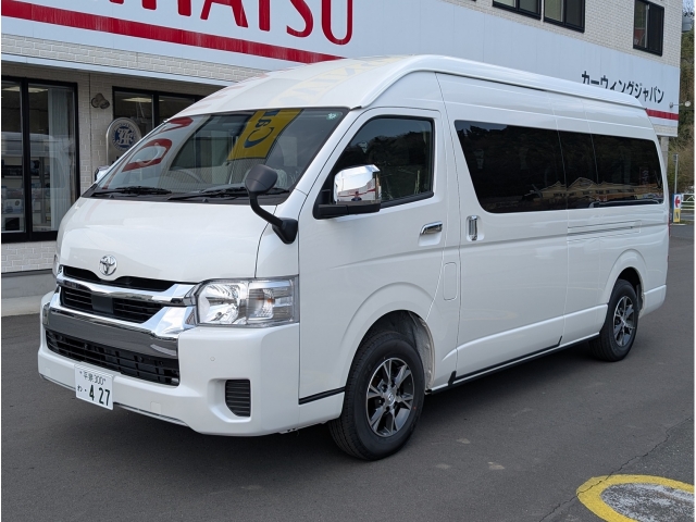 TOYOTA Hiace Wagon Grand Cabin Super Long Wide HR Pearl White 2025′ 6TEYG