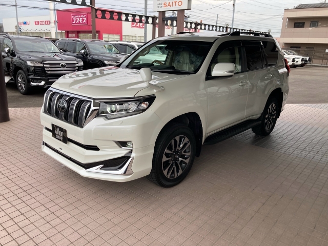 TOYOTA Land Cruiser Prado TX LPKG 7-person   Modelista  SR Pearl White 2022′ 6UWZF