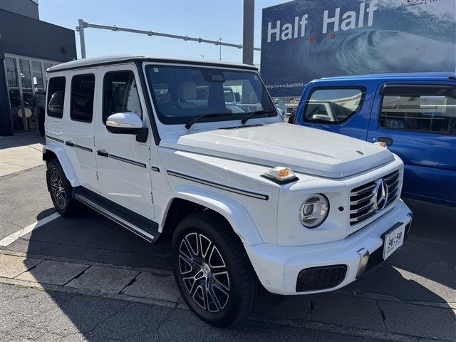 Mercedes-Benz G Class G450d(ISG) Pearl White 2024′ 76LSB