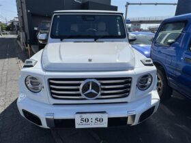 
									Mercedes-Benz G Class G450d(ISG) Pearl White 2024′ 76LSB full								