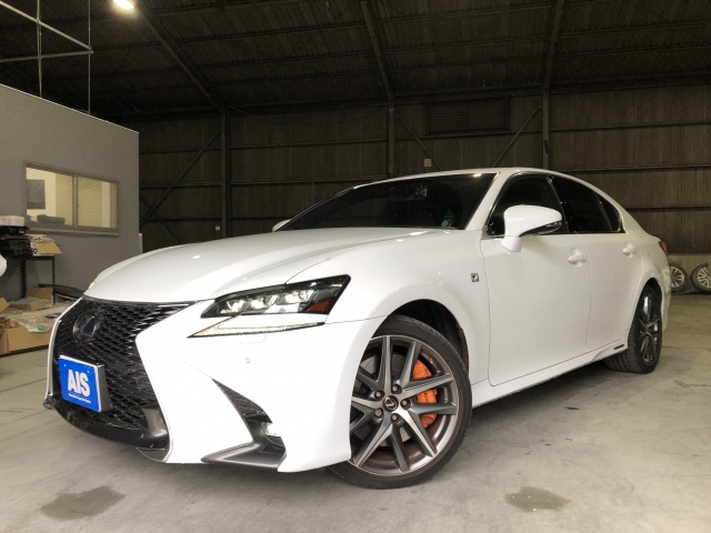 Lexus GS F Sport Pearl White 2019′ 7NFBB