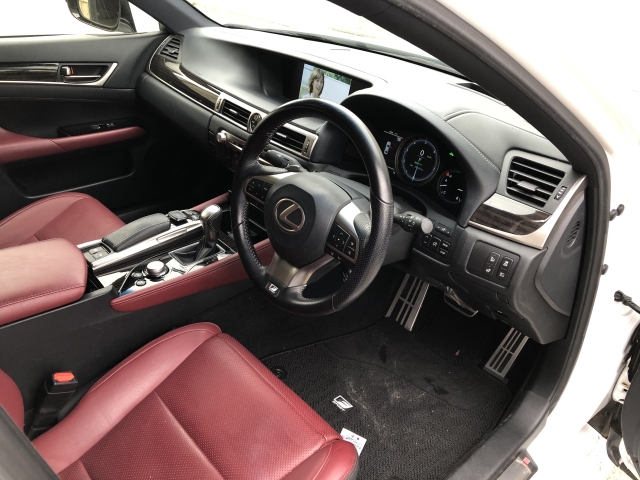 Lexus GS F Sport Pearl White 2019′ 7NFBB