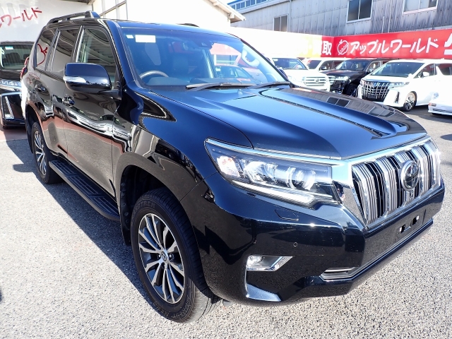 TOYOTA Land Cruiser Prado TX L Package Sunroof 7 Seater Black 2020′ 7PKDG