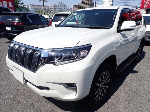 TOYOTA Land Cruiser Prado TX L Package Sunroof 7 Seater Pearl White 2021′ 7RPML