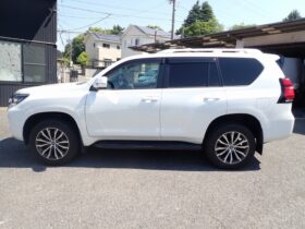 
									TOYOTA Land Cruiser Prado TX L Package Sunroof 7 Seater Pearl White 2021′ 7RPML full								