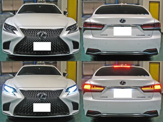 Lexus LS Executive Pearl White 2017′ 7SCLJ