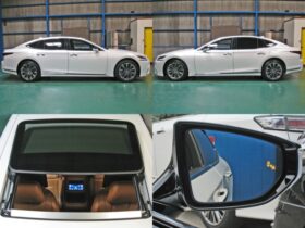 
									Lexus LS Executive Pearl White 2017′ 7SCLJ full								