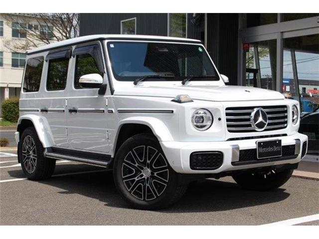 Mercedes-Benz G Class G450d Launch Edition (ISG) White 2024′ 7YH84