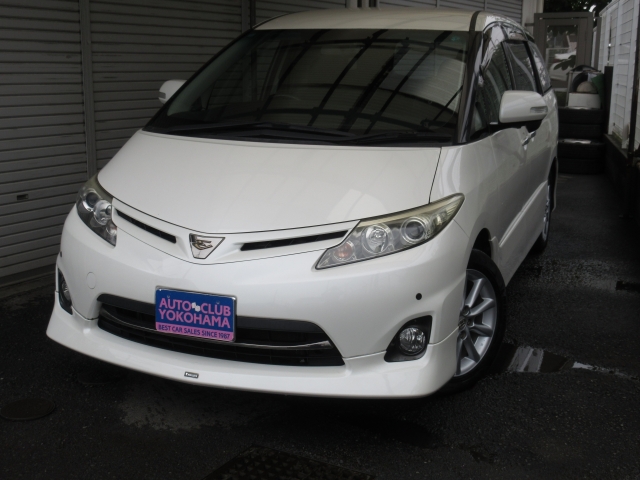 TOYOTA Estima Aeras G Edition Pearl White 2011′ 82FDA