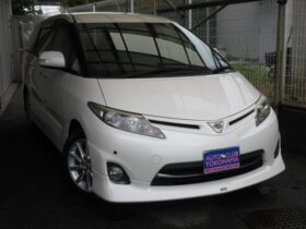 
									TOYOTA Estima Aeras G Edition Pearl White 2011′ 82FDA full								
