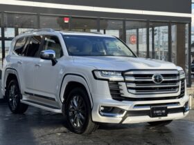 
									TOYOTA Land Cruiser Wagon ZX Pearl White 2023′ 89HVM full								