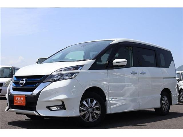 NISSAN Serena e-POWER Highway Star Pearl White 2018′ 8BC7U