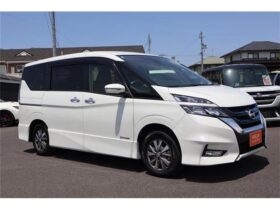 
									NISSAN Serena e-POWER Highway Star Pearl White 2018′ 8BC7U full								