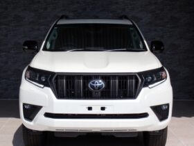 
									TOYOTA Land Cruiser Prado TX L Packet Matte Black Ed Pearl White 2023′ 8Q074 full								