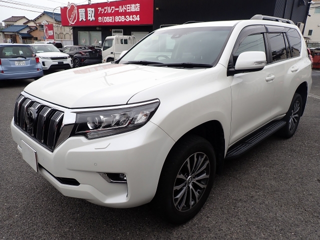 TOYOTA Land Cruiser Prado TX L Package Sunroof 7 Seater Pearl White 2021′ 8Q076