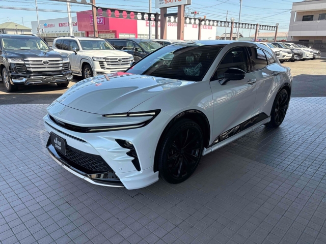 TOYOTA Crown Sport Z  Modelista Aero   Panoramic Roof Pearl White 2024′ 8S59W