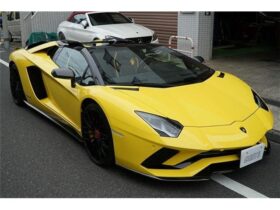 
									Lamborghini Aventador S Yellow 2018′ 8UMFX full								