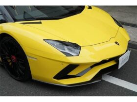 
									Lamborghini Aventador S Yellow 2018′ 8UMFX full								
