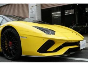 
									Lamborghini Aventador S Yellow 2018′ 8UMFX full								