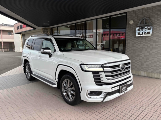TOYOTA Land Cruiser Wagon ZX  Modelista  JBL & Rear Entertainment Pearl White 2022′ 8YKO4