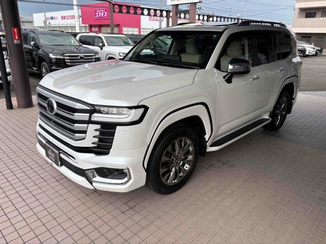 TOYOTA Land Cruiser Wagon ZX  Modelista  JBL & Rear Entertainment Pearl White 2022′ 8YKO4