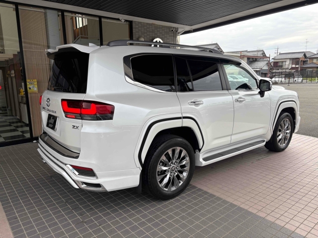 TOYOTA Land Cruiser Wagon ZX  Modelista  JBL & Rear Entertainment Pearl White 2022′ 8YKO4