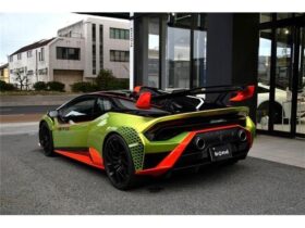 
									Lamborghini Huracan STO Green 2023′ 97HV3 full								